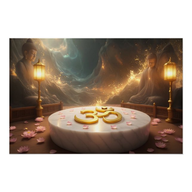 PÔSTER OM - ZEN BUDDHISM (Frente)