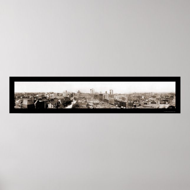 Pôster Omaha, NE Foto 1914 (Frente)