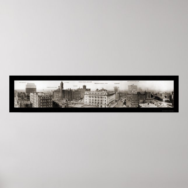 Poster Omaha, NE Foto 1916 (Frente)