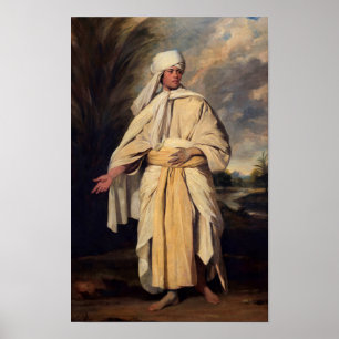 Poster Omai das Ilhas Amigáveis por Sir Joshua Reynolds
