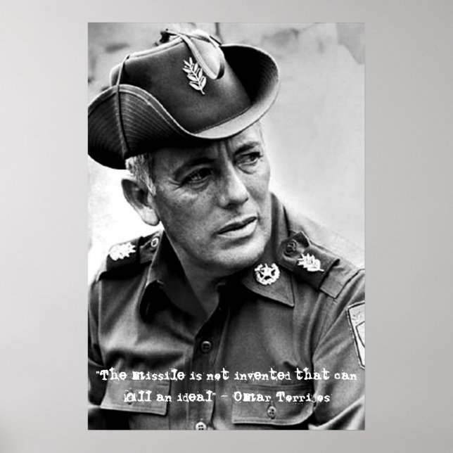 Pôster Omar Torrijos (Frente)