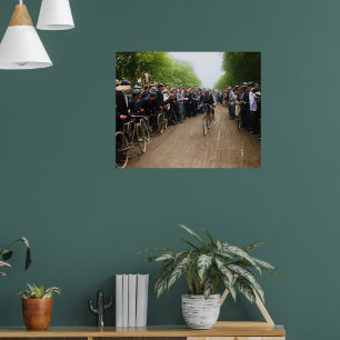 Poster Omer Beaugendre Henri Cornet Tour de France 1908