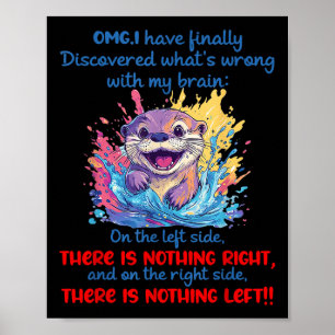 Poster Omg Eu Finalmente Descobri O Que Há De Errado Com 