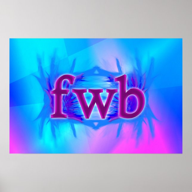 Poster OMG! Fwb! (Frente)