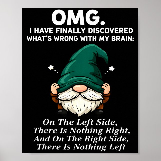 Poster Omg I Have Finally Discovered What's Wrong With My (Frente)