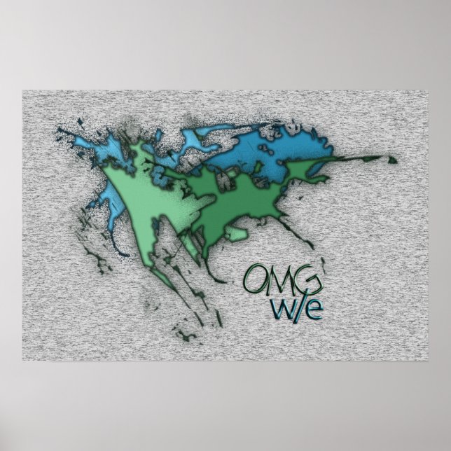 Pôster OMG! w/e (Frente)