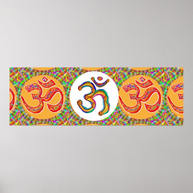 Pôster OMmantra Cantos de Om Mantra (Frente)