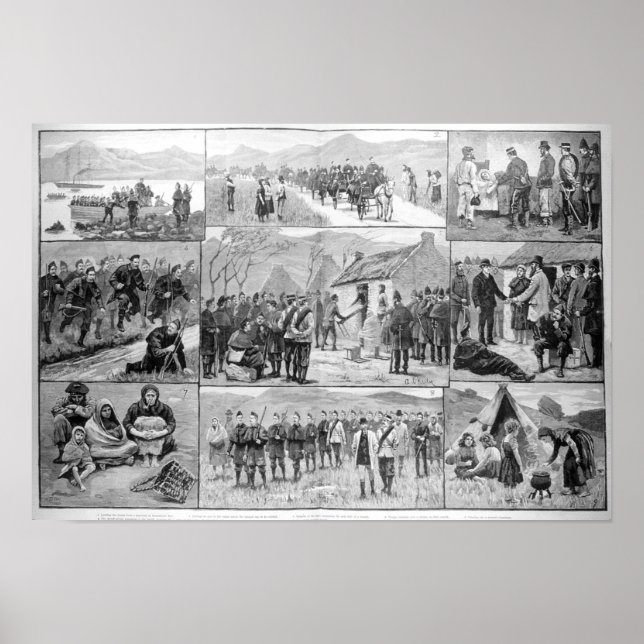 Pôster On Eviction Duty in Ireland (Frente)