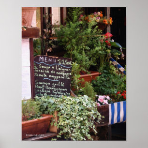 Pôster On The Menu Print