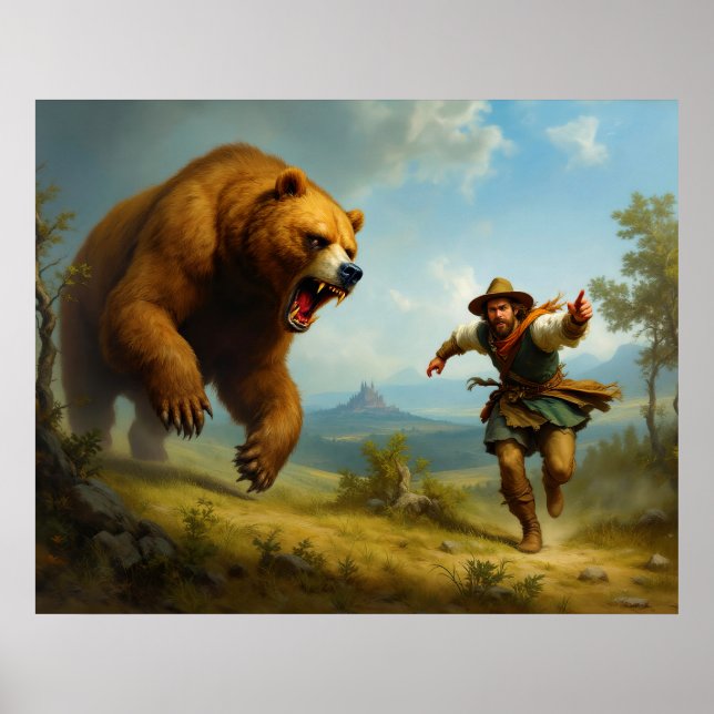 Poster On the Run (Frente)