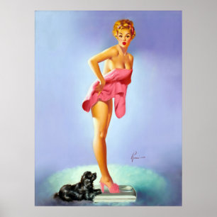 Poster On the Scales Pin Up