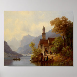 Poster On the Way to Sunday Mass