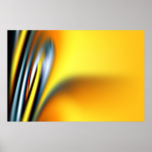 Poster onda amarela