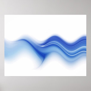 Pôster Onda azul