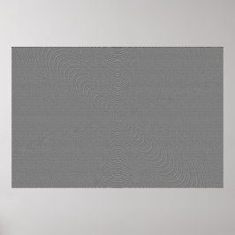 Poster Onda de Matriz de Bayer