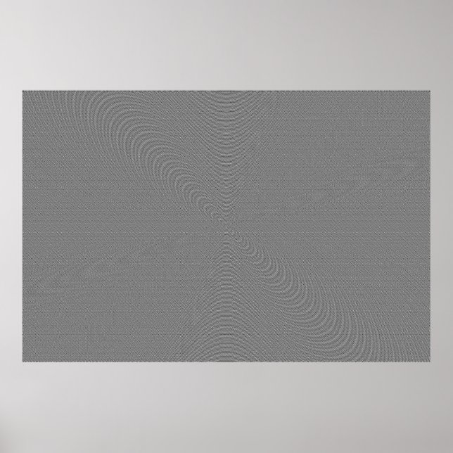 Poster Onda de Matriz de Bayer (Frente)