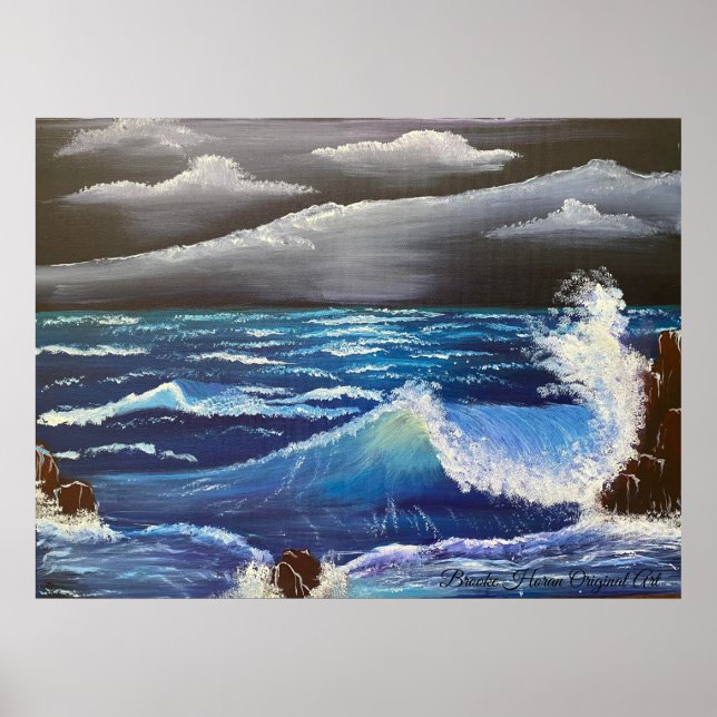 Poster Onda de meia-noite (Frente)