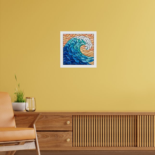 Poster Onda Enrolada (Sala de Estar 2)