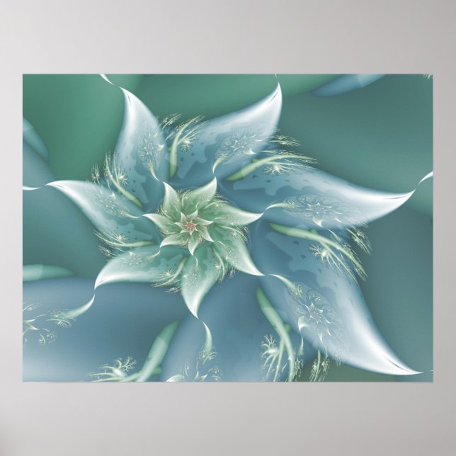 Poster Onda Fractal (Frente)