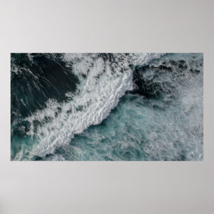 Poster Onda oceânica