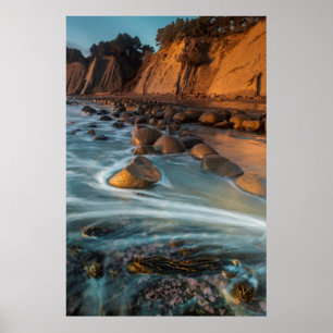 Pôster Onda pela praia, Califórnia