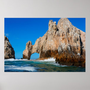 Pôster Ondas A Espalhar Na Praia