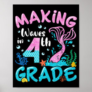 Poster Ondas De fazer Na Sereia Do 4º Ano De Volta À Esco