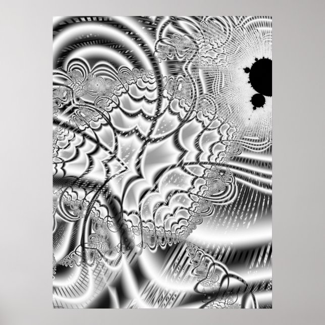 Poster Ondas de Mandel (Frente)