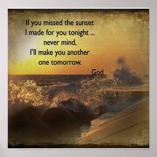 Pôster Ondas de queda (Frente)