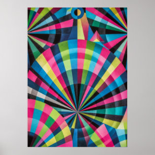 Poster Ondas de Rádio de Geometria Elétrica e Raios de So