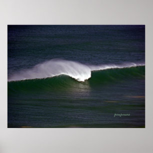 Pôster ondas do divertimento