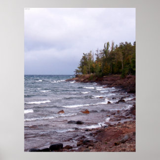 Poster Ondas do Lago Superior