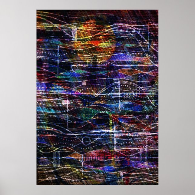 Pôster Ondas e Partículas (Frente)