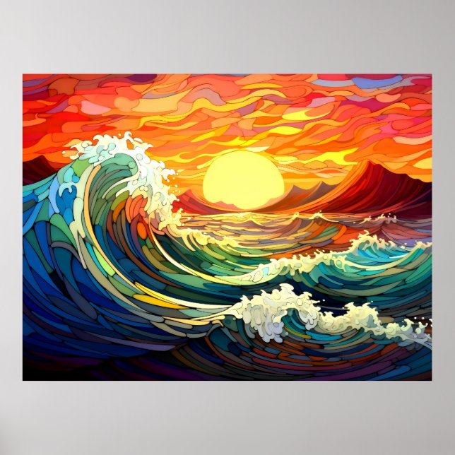 Poster Ondas Epic 7 (Frente)