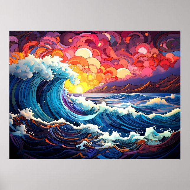 Poster Ondas Epic 9 (Frente)