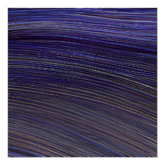 Pôster Ondas Fracionadas de Capa abstrato 31