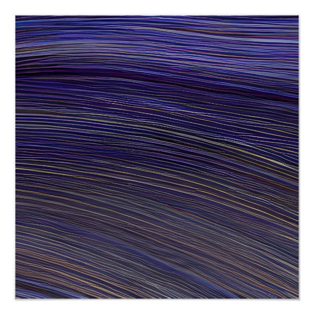 Pôster Ondas Fracionadas de Capa abstrato 31 (Frente)