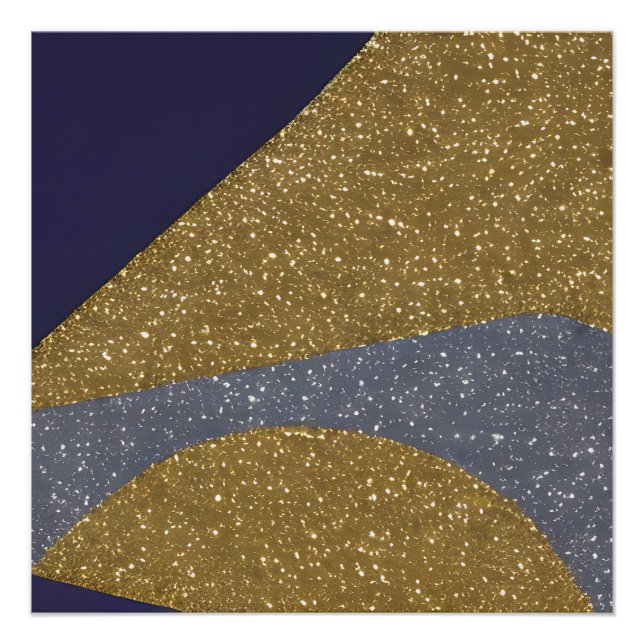 Pôster Ondas Fracionadas de Capa de abstrato 10 (Frente)