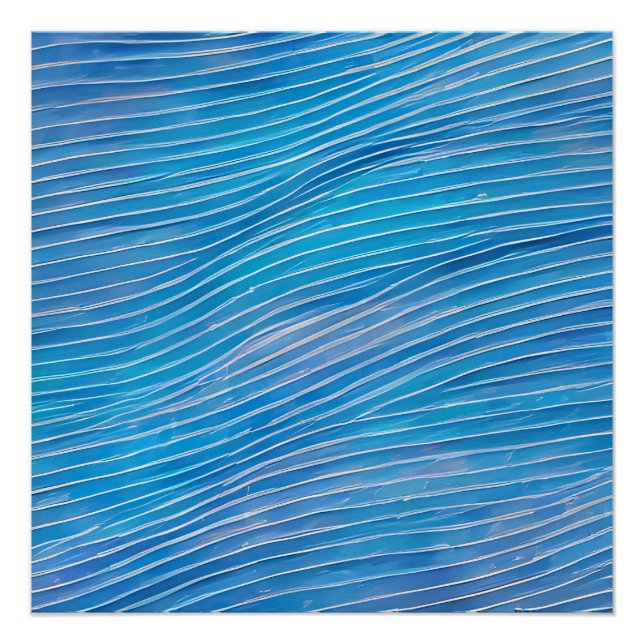 Pôster Ondas Fracionadas de Capa de abstrato 21 (Frente)