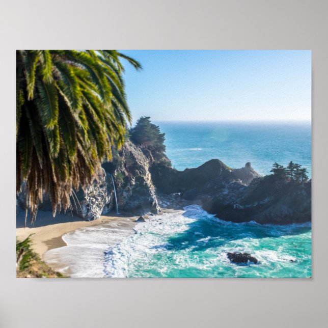 Pôster Ondas na praia (Frente)