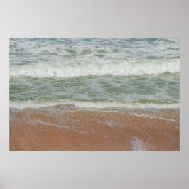 Poster Ondas na Praia Natureza