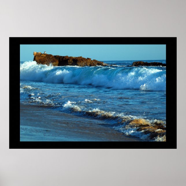 Pôster Ondas onduladas (Frente)