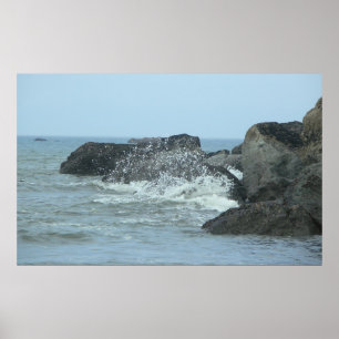 Pôster Ondas - praia do rubi