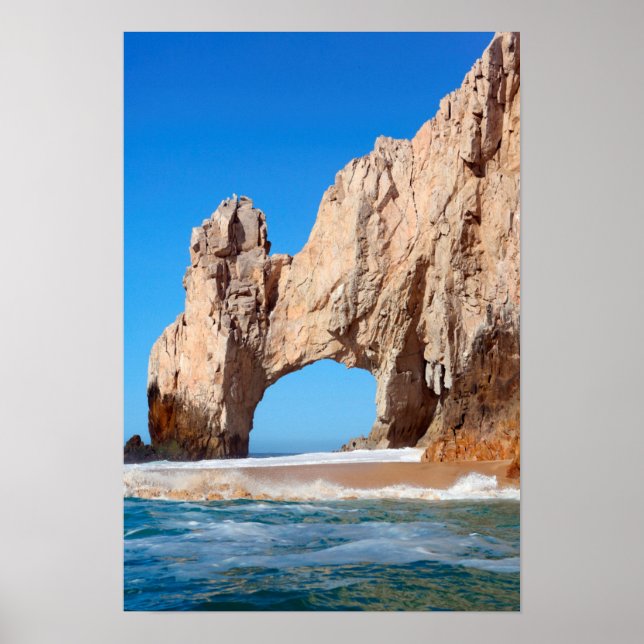 Pôster Ondas Que Vazem Em Formações Rock (Frente)