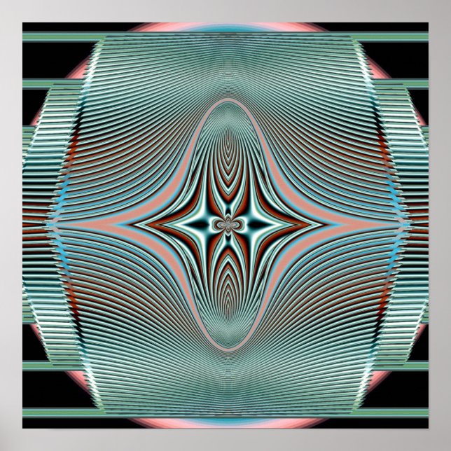 Pôster ondas radiantes (Frente)