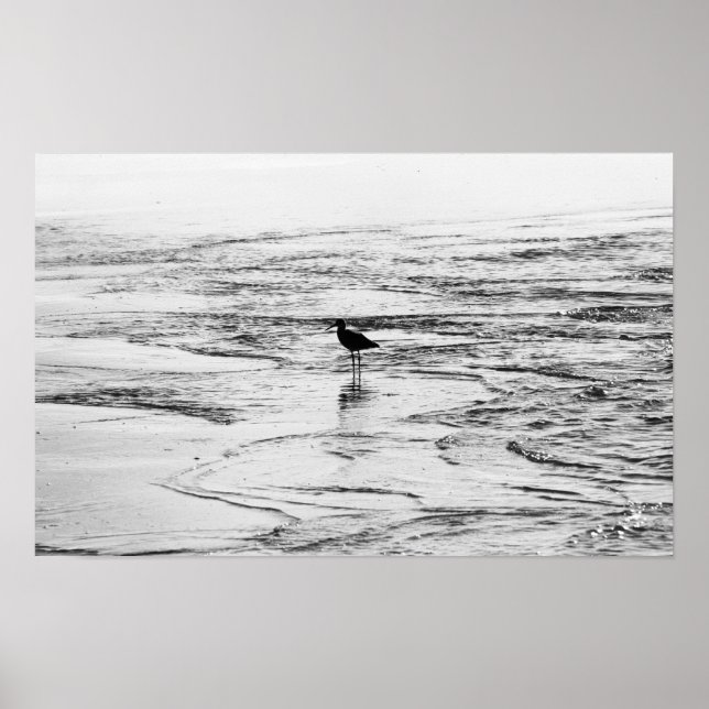 Poster Onde as ondas terminam (Frente)