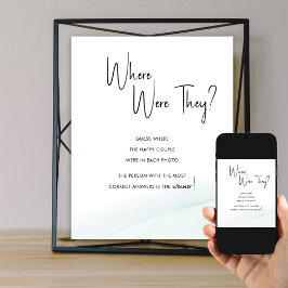 Poster Onde Eles Estavam No Chá de panela Jogo Verde