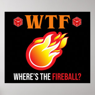 Poster Onde está o Fireball?