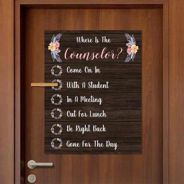 Poster Onde está o Sinal de Porta do Conselheiro (Criador carregado)