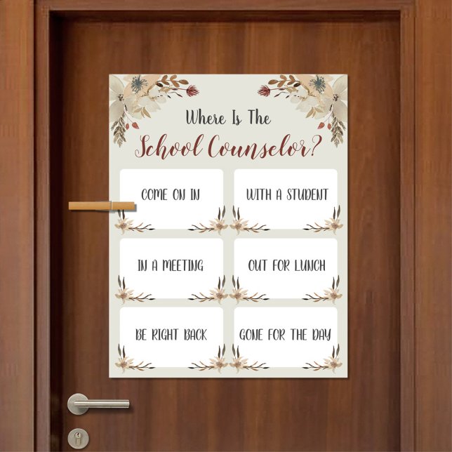 Poster Onde está o Sinal de Porta do Conselheiro (Criador carregado)